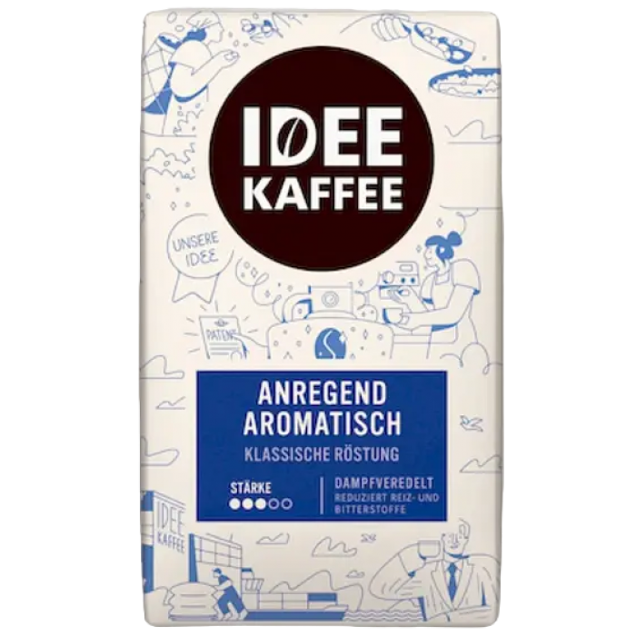 Кава JJ DARBOVEN Idee Kaffee мелена, 500 г (071466) - 