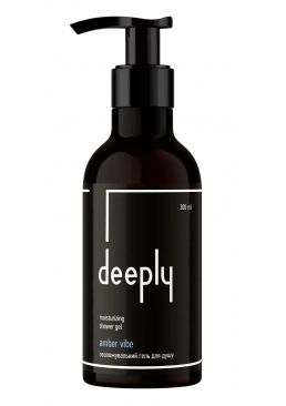 Зволожуючий гель для душу deeply Amber Vibe, 300 мл