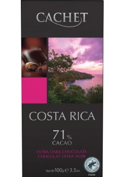 Шоколад черный Cachet Costa Rica 71%, 100 г