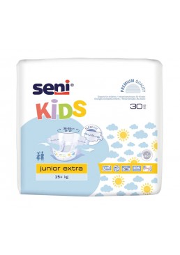 Подгузники для детей Seni Kids junior extra 15+ кг, 30 шт