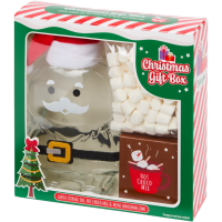 Різдвяний подарунковий набір Christmas gift box для приготування гарячого шоколаду з маршмеллоу, 45 г