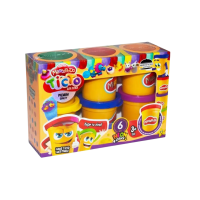 Набор креативного творчества Danko Toys Тесто для лепки Master Do, 6 банок х 50 г