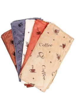  Рушник кухонний Coffee мікрофібра,  25х50