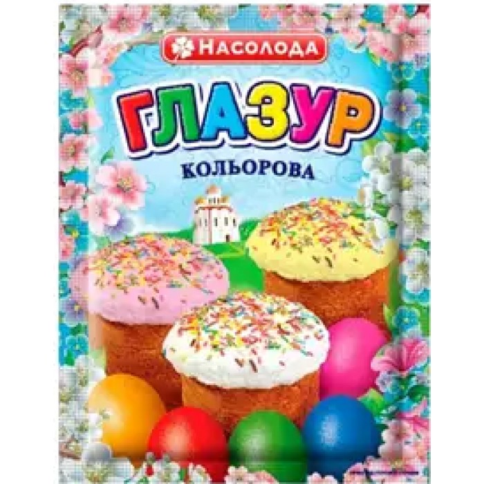 Глазурь цветная, 65 г - 