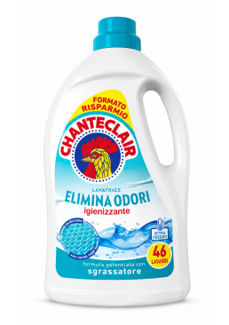 Гель для стирки Chanteclair Elimina Odori Igienizzante с антибактериальным эффектом, 2.07 л (46 стирок)