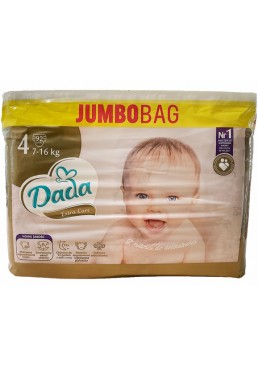Підгузки Dada Extra Care 4 Maxi Jumbobag (7-16 кг), 92 шт