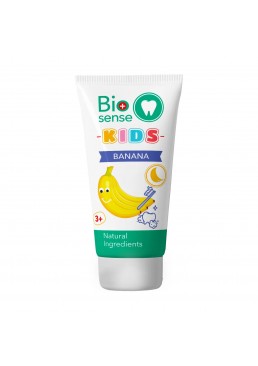 Детская зубная паста Bioton Biosense Kids Banana 3+, 50 мл