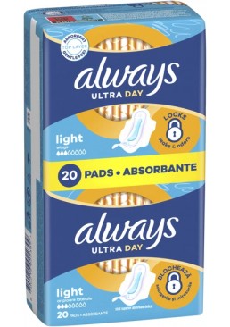 Гігієнічні прокладки Always Ultra Light 3 краплі, 20 шт