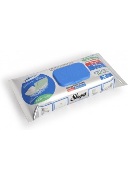 Вологі серветки Sleepy Easy Clean з активною піною для прибирання ванної кімнати, 30 шт