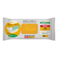Влажные салфетки ТМ SLEEPY Easy Clean с активной пеной против жира для кухни, 30 шт