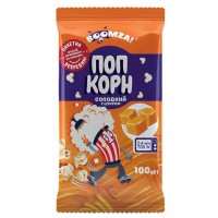Попкорн сладкий для микроволновки Boomza, 100 г