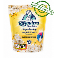 Капсулы для стирки Lavandera 4в1 Flores Silvestres, универсальные, 36 шт