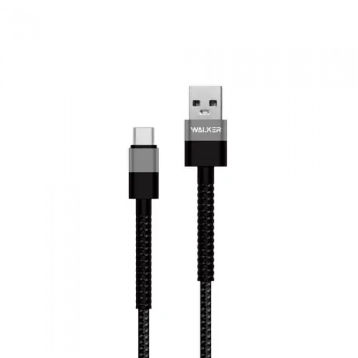 Кабель USB WALKER C700 Type-C black, 1 м - 