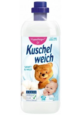 Кондиционер для белья Kuschel weich Мягкий и нежный, 1 л (38 стирок)