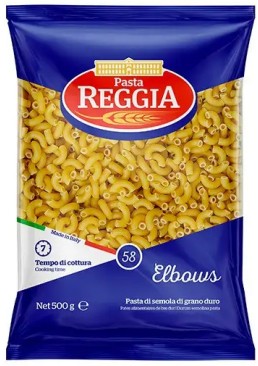 Макароны Pasta Reggia 58 Elbows , 500 г