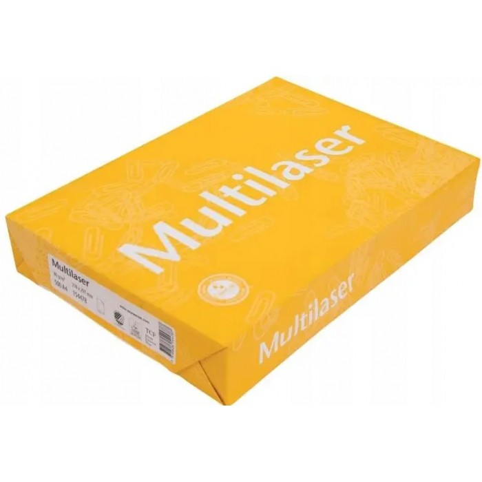 Папір офісний Multilaser А4 500 аркушів 80 г/м² (540666) - 