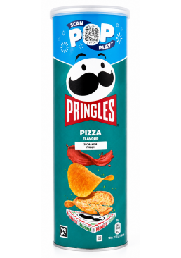  Чипсы Pringles Pizza со вкусом пиццы, 165 г