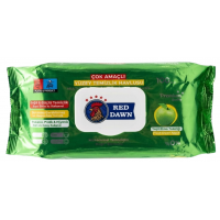 Універсальні вологі серветки для прибирання Red Dawn Свіжість зеленого яблука, 100 шт