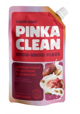 Рідке крем-мило Pinka Clean з мигдалевим молочком та інжиром, 460 мл