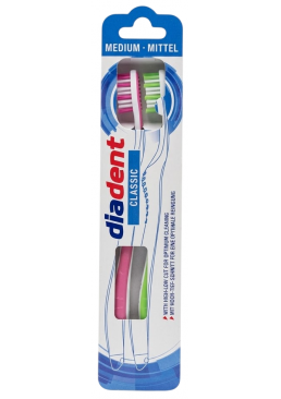 Зубная щетка DiaDent Classic Medium Mittel, 2 шт