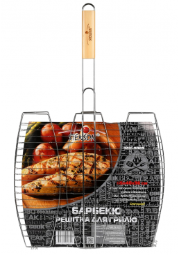 Решетка-гриль для рыбы/сулугуни в лаваше/колбасок/сосисок, 65х40х36 см
