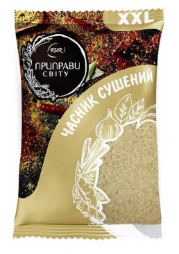 Часник сушений " Приправи Світу" XXL, 100 г