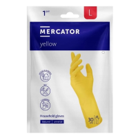 Хозяйственные перчатки MERCATOR yellow, размер L (1 пара)