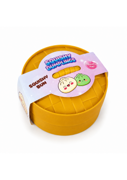 Игрушка-антистресс сквиш Squishy Dumpling «Пельмень» в пароварке, 9 см