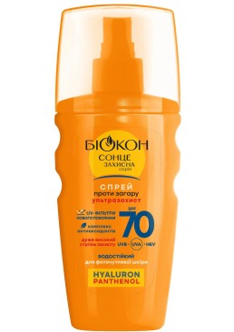 Cпрей против загара Биокон SPF-70, 160 мл