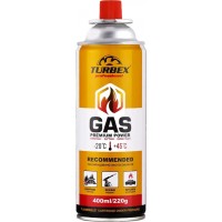 Газовий балон всесезонний Turbex Professional GAS, 220 г