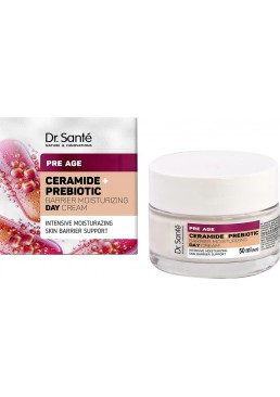 Крем для лица Dr.Sante защитный и увлажняющий дневной "Керамид + Пребиотик Pre Age", 50 мл
