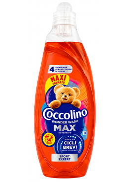 Гель для швидкого прання Coccolino Sport Expert, 2.16 л (54 прання)