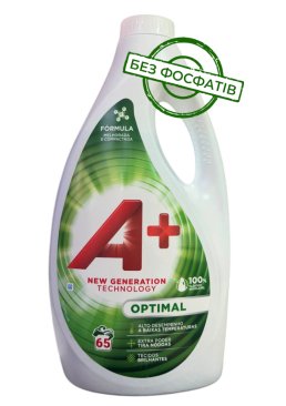 Гель для прання A+ Optimal Універсальний, 2.925 л (65 прань)