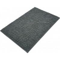 Коврик для ванной комнаты DarianA «Ананас», 55×80 см (тепло-серый)