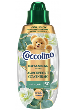 Концентрований кондиціонер для білизни Coccolino Oasi Segreta лайм, цитрус, лілія та білий мускус, 750 мл (50 прань)