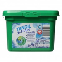 Капсулы для стирки TANDIL 3-в-1 универсал, 22 шт