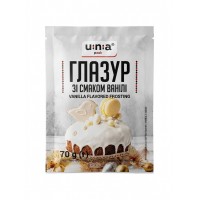 Глазурь UNA со вкусом ванили, 70 г 