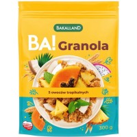 Гранола Bakalland Granola с тропическими фруктами, 300 г