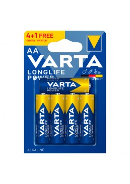 Батарейки VARTA Longlife power AA BLI 5 штук