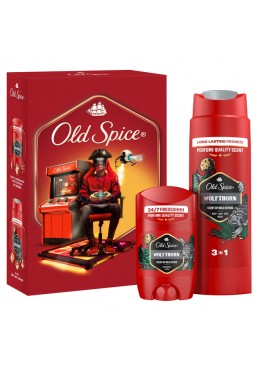 Подарунковий набір Old Spice Gamer Wolfthorn (Дезодорант-стік 50 мл + Гель для душу 3-в-1 250 мл)