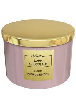Свеча ароматизированная Pepco Home Dark Chocolate (темный шоколад), 1 кг