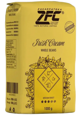 Кава в зёрнах ZFC Irish Cream, 1кг