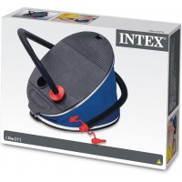 Ножний насос Intex (чорно-синій)
