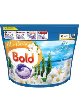 Універсальні капсули для прання Bold All In 1 Pods Апельсиновий цвіт і прибережний кипарис, 59 шт