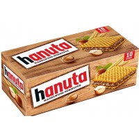 Вафли Ferrero Hanuta Haselnusse с фундуком, 220гр (10шт)