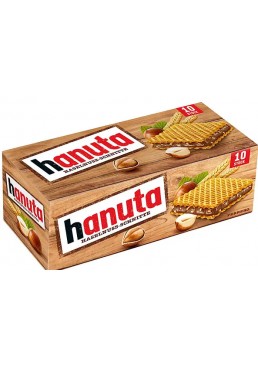 Вафлі Ferrero Hanuta Haselnusse з фундуком, 220гр (10 шт)
