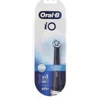 Змінні насадки для електричної зубної щітки Oral-B Braun iO Ultimate Clean чорні, 4 шт