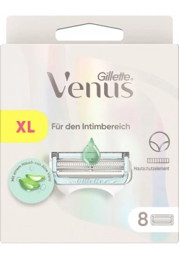 Сменные картриджи для бритвы Venus Satin Care XL, 8 шт