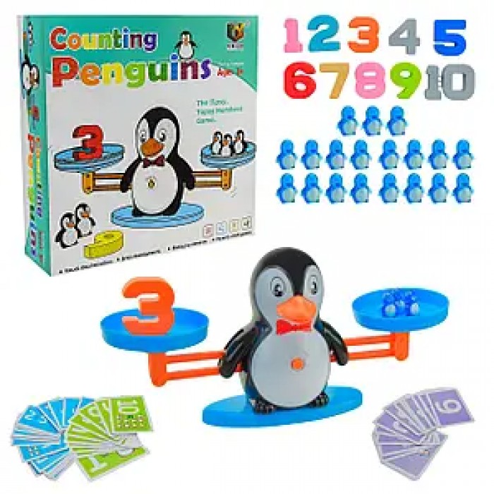 Настольная игра Shantou Jinxing Couting Penguins "Весы-сохрани баланс" - 
