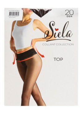 Колготки женские Siela Top, 20 DEN, Tabaco, размер 4